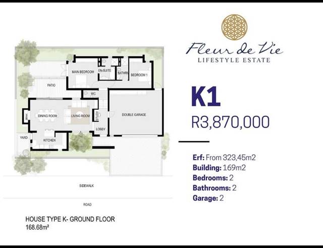 2 BEDROOM HOUSE FOR SALE IN STILBAAI-WES